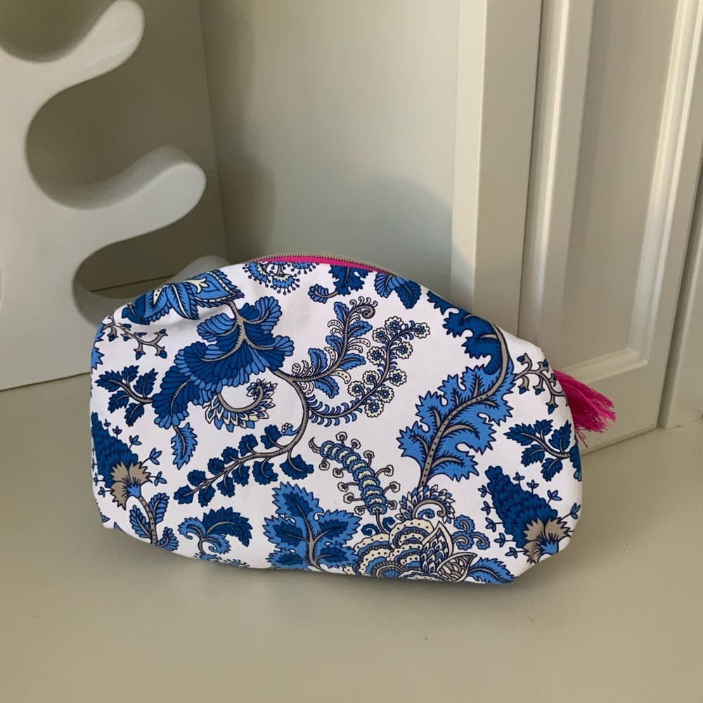 ESTEE LAUDER Cosmetic Makeup Pouch Fabric Patterned Summer Collection BRAND NEW